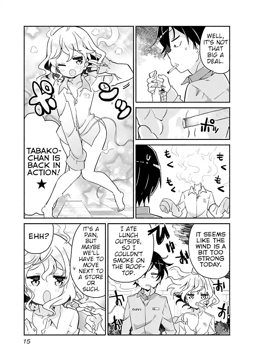 Tobacco-chan Chapter 16 page 3 - Chapter 16: 16th Cigarette: Tabako-Chan and the Open Sky