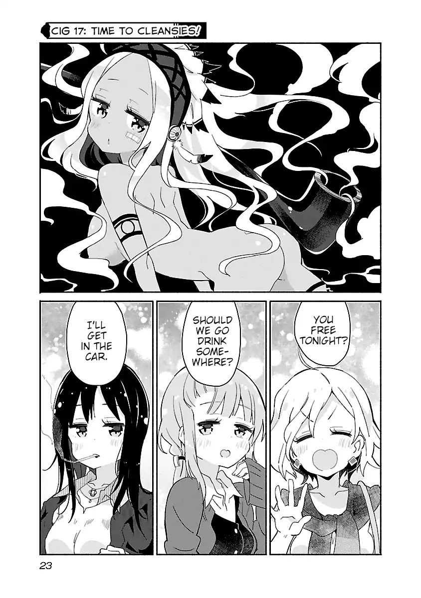 Tobacco-chan Chapter 17 page 1 - Chapter 17: 17th Cigarette: Time to Cleansies!