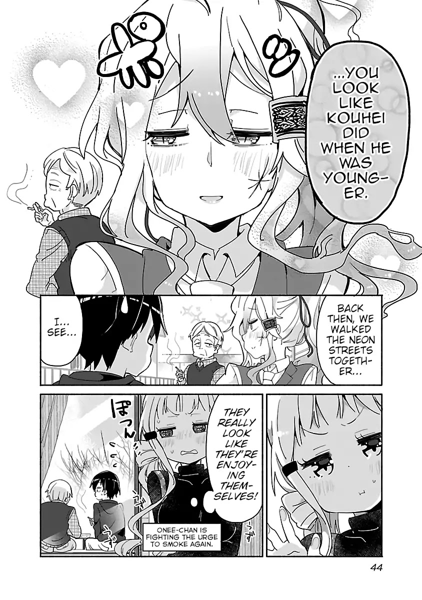 Tobacco-chan Chapter 18 page 10 - Chapter 18: 18th Cigarette: The Working Man and Highlight