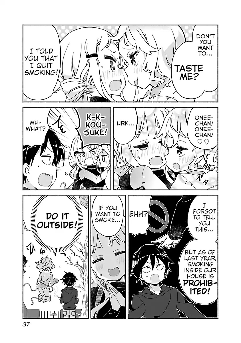 Tobacco-chan Chapter 18 page 3 - Chapter 18: 18th Cigarette: The Working Man and Highlight