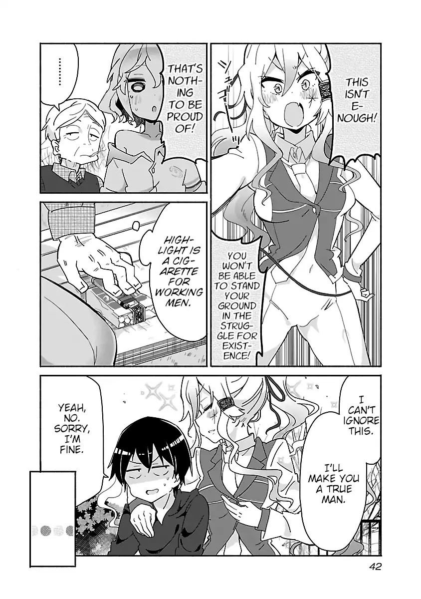 Tobacco-chan Chapter 18 page 8 - Chapter 18: 18th Cigarette: The Working Man and Highlight