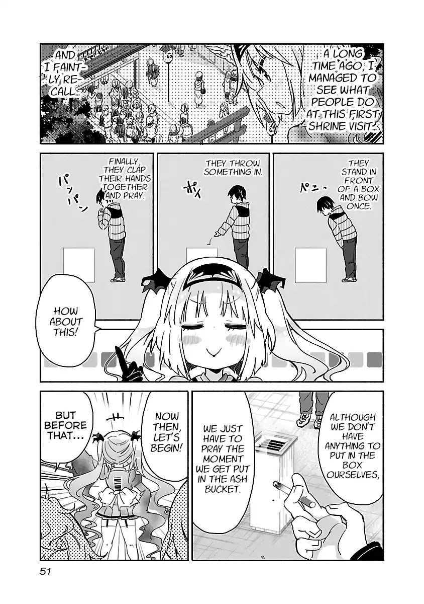 Tobacco-chan Chapter 19 page 7 - Chapter 19: 19th Cigarette: A Smoky New Year's Eve Shrine Visit