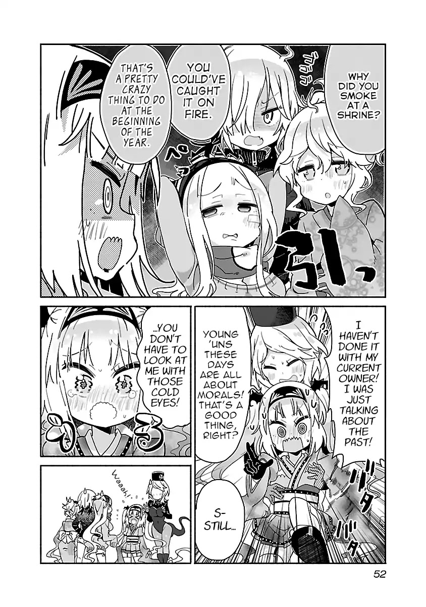Tobacco-chan Chapter 19 page 8 - Chapter 19: 19th Cigarette: A Smoky New Year's Eve Shrine Visit