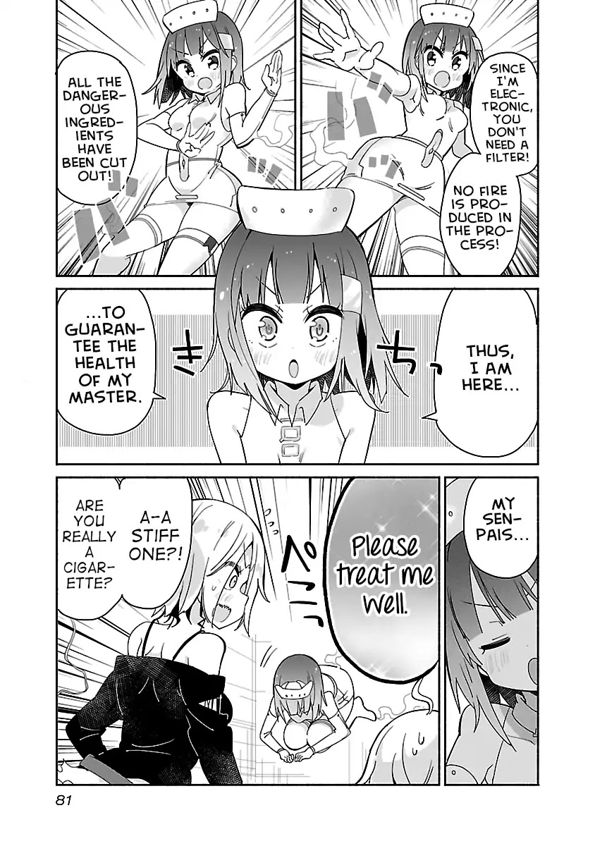 Tobacco-chan Chapter 22 page 5 - Chapter 22: 22nd Cigarette: Aiko-Chan's Invasion