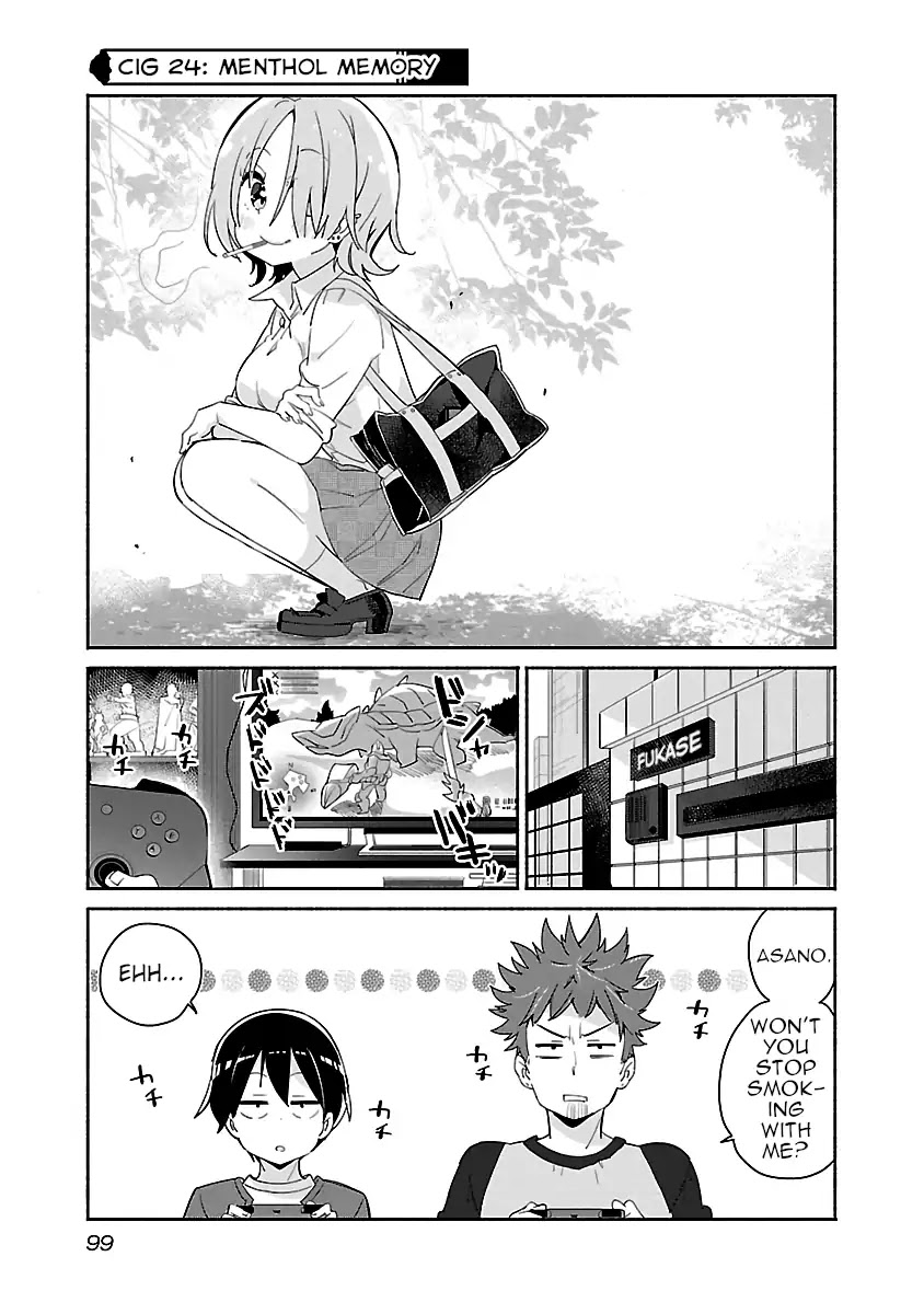 Tobacco-chan Chapter 24 page 1 - Chapter 24: 24th Cigarette: Menthol Memory