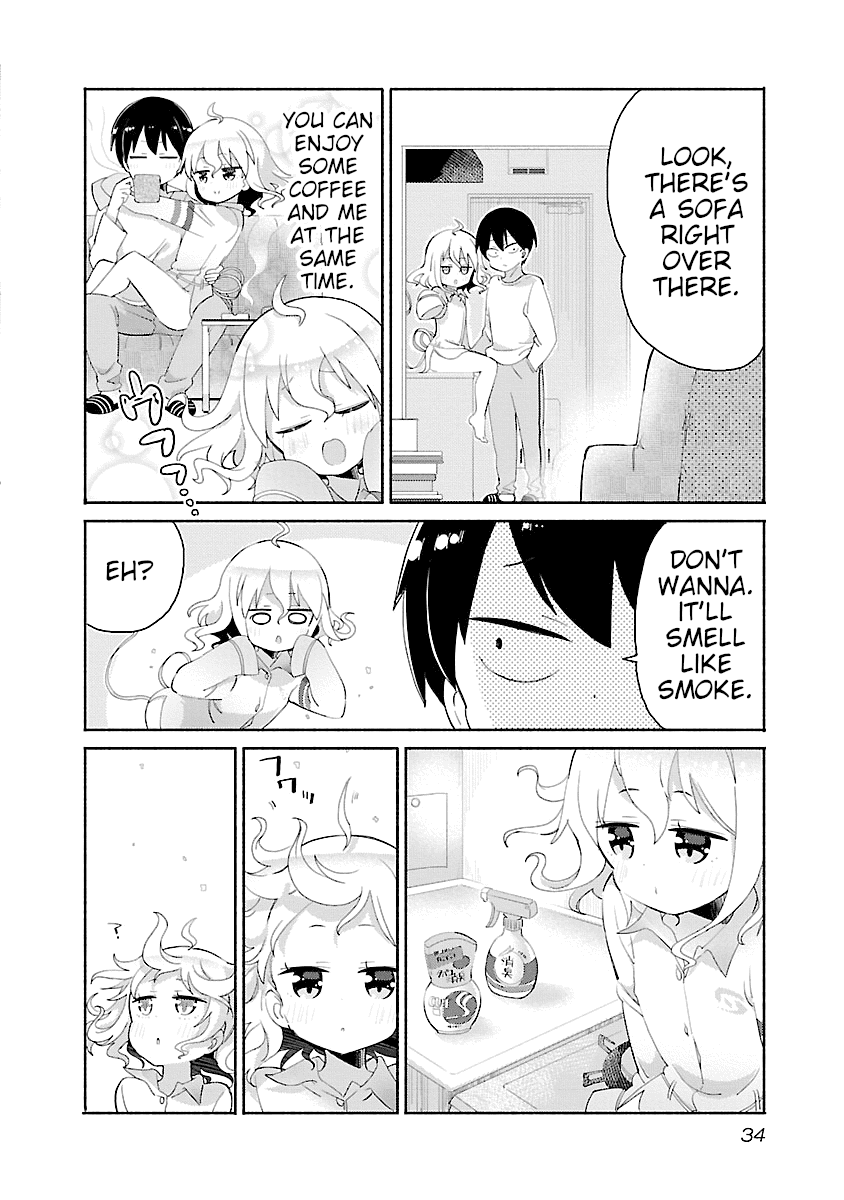 Tobacco-chan Chapter 4 page 2 - Chapter 4: Fourth Cigarette: My Smell