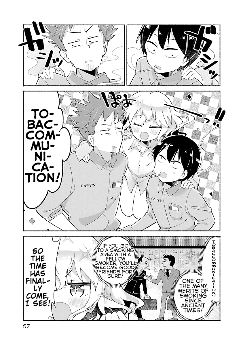 Tobacco-chan Chapter 6 page 5 - Chapter 6: Sixth Cigarette: Tobaccommunication?