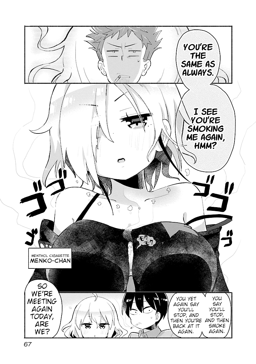 Tobacco-chan Chapter 7 page 3 - Chapter 7: Seventh Cigarette: Fukase-kun and Menko-chan