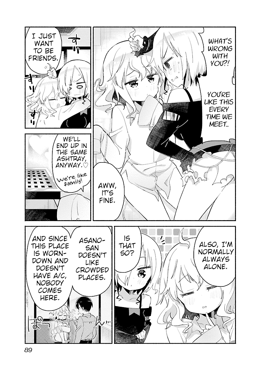 Tobacco-chan Chapter 9 page 3 - Chapter 9: Ninth Cigarette: Good Work Today!
