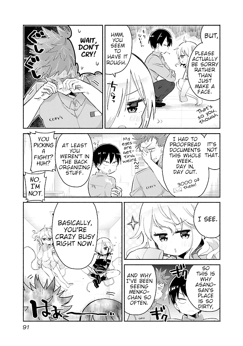 Tobacco-chan Chapter 9 page 5 - Chapter 9: Ninth Cigarette: Good Work Today!