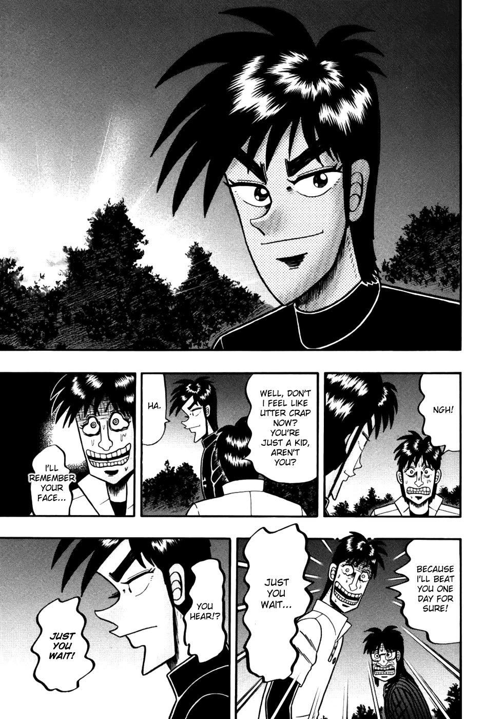 Tobaku Haouden Rei: Gyankihen Chapter 11 page 10 - Chapter 11: Progress