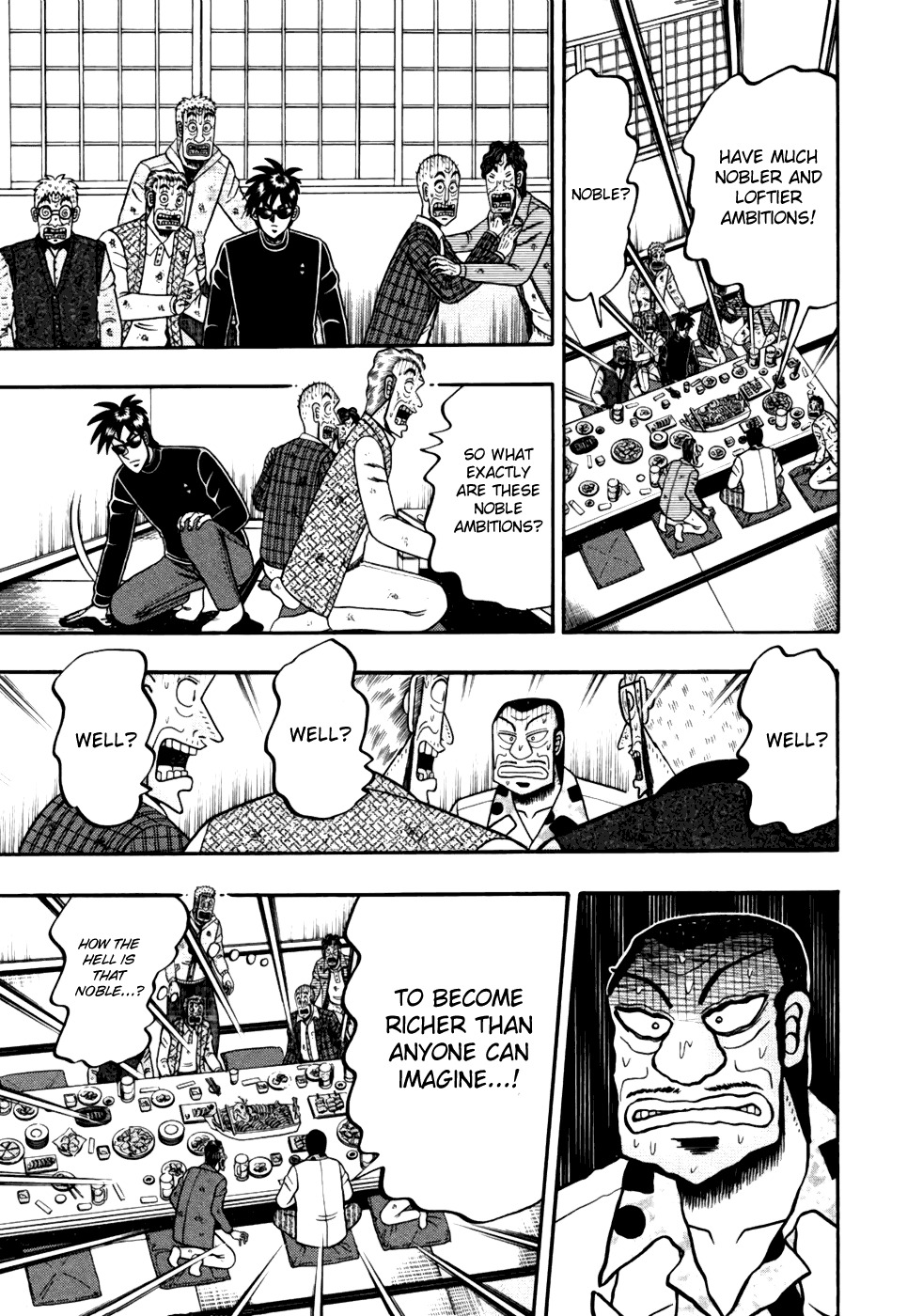 Tobaku Haouden Rei: Gyankihen Chapter 11 page 14 - Chapter 11: Progress