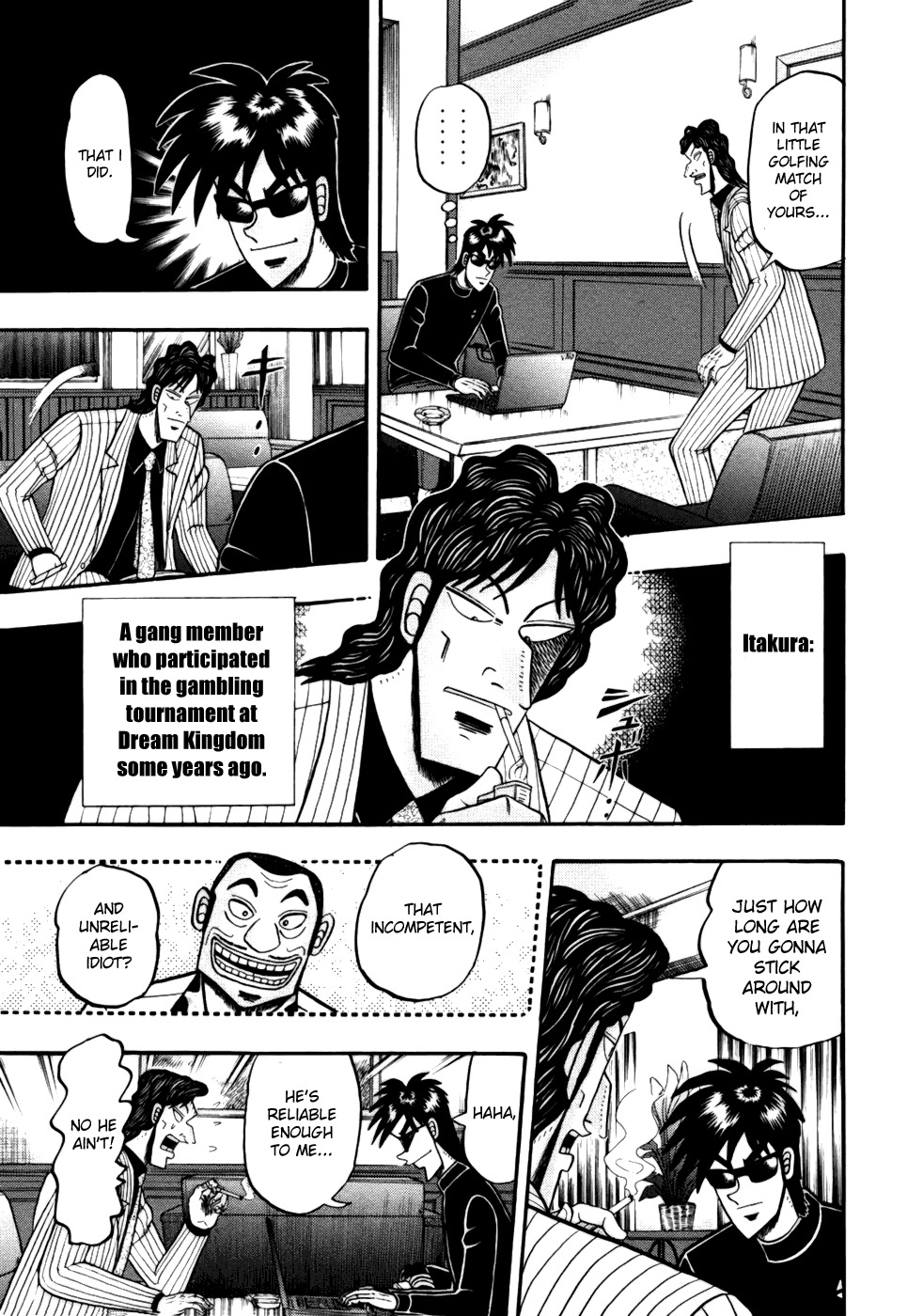 Tobaku Haouden Rei: Gyankihen Chapter 11 page 16 - Chapter 11: Progress