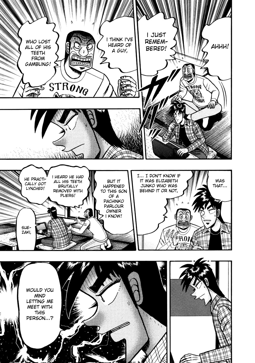 Tobaku Haouden Rei: Gyankihen Chapter 13 page 5 - Chapter 13: Lynching