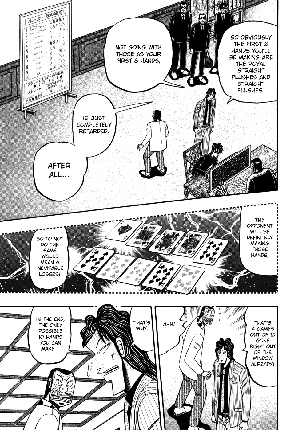 Tobaku Haouden Rei: Gyankihen Chapter 15 page 14 - Chapter 15: The Set Play