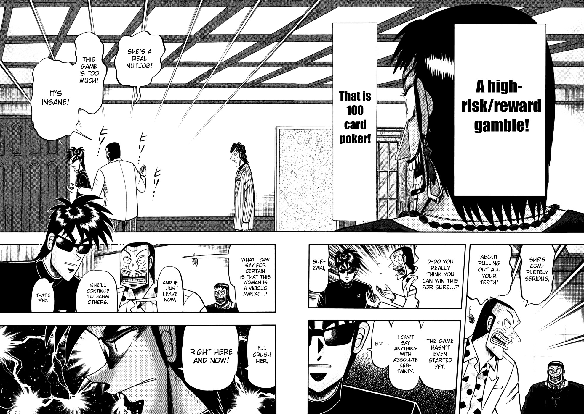 Tobaku Haouden Rei: Gyankihen Chapter 15 page 4 - Chapter 15: The Set Play