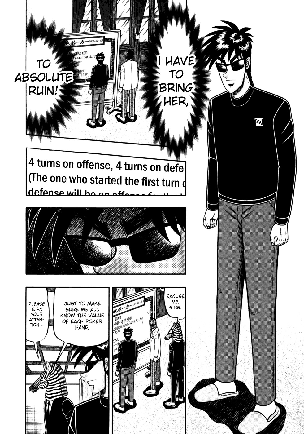 Tobaku Haouden Rei: Gyankihen Chapter 15 page 5 - Chapter 15: The Set Play