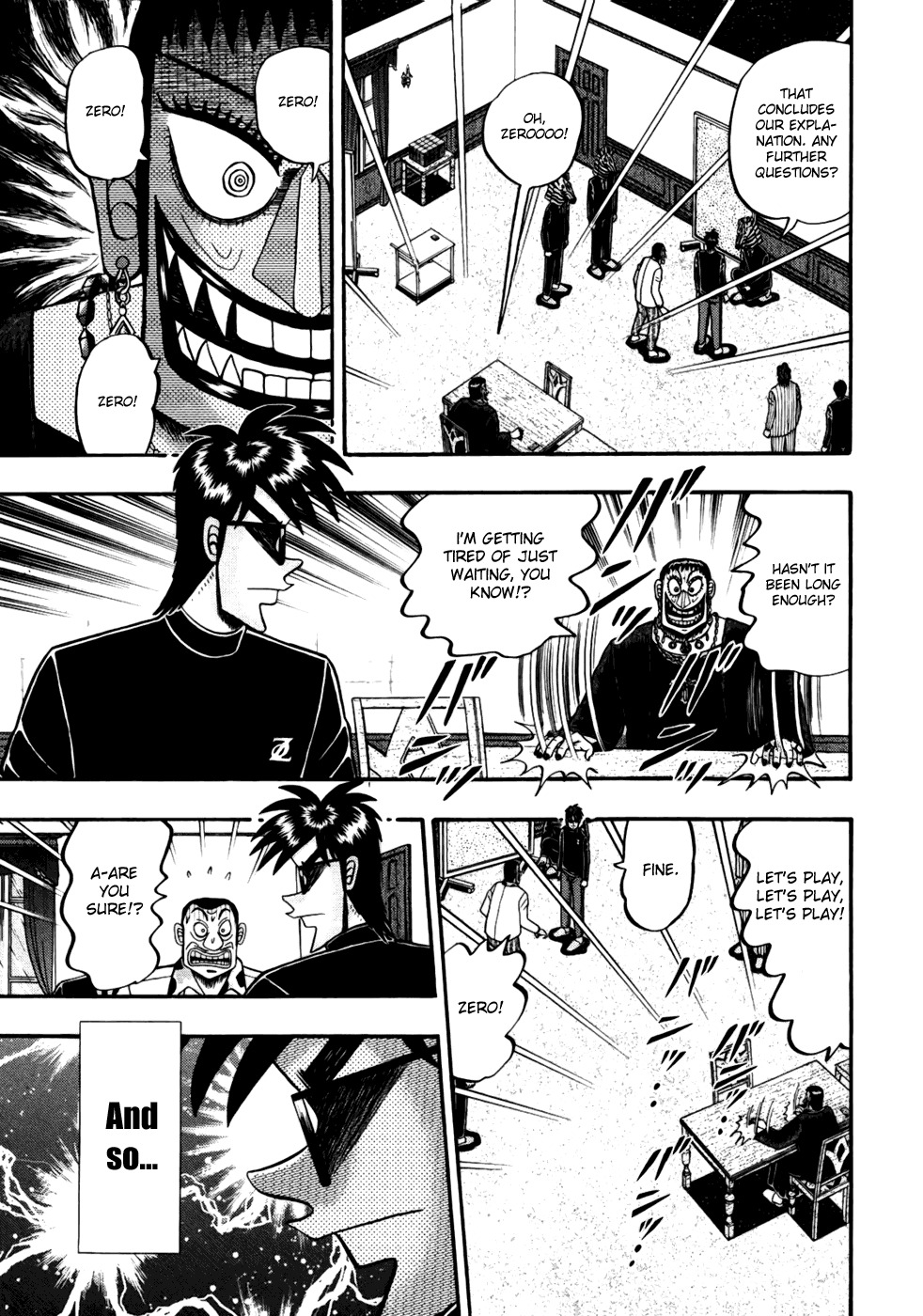 Tobaku Haouden Rei: Gyankihen Chapter 15 page 8 - Chapter 15: The Set Play