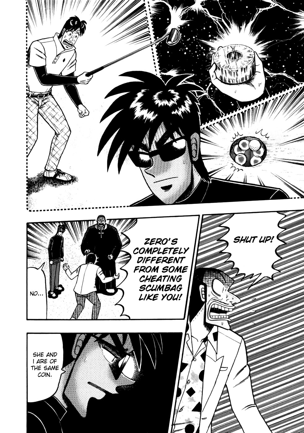 Tobaku Haouden Rei: Gyankihen Chapter 16 page 12 - Chapter 16: Carelessness