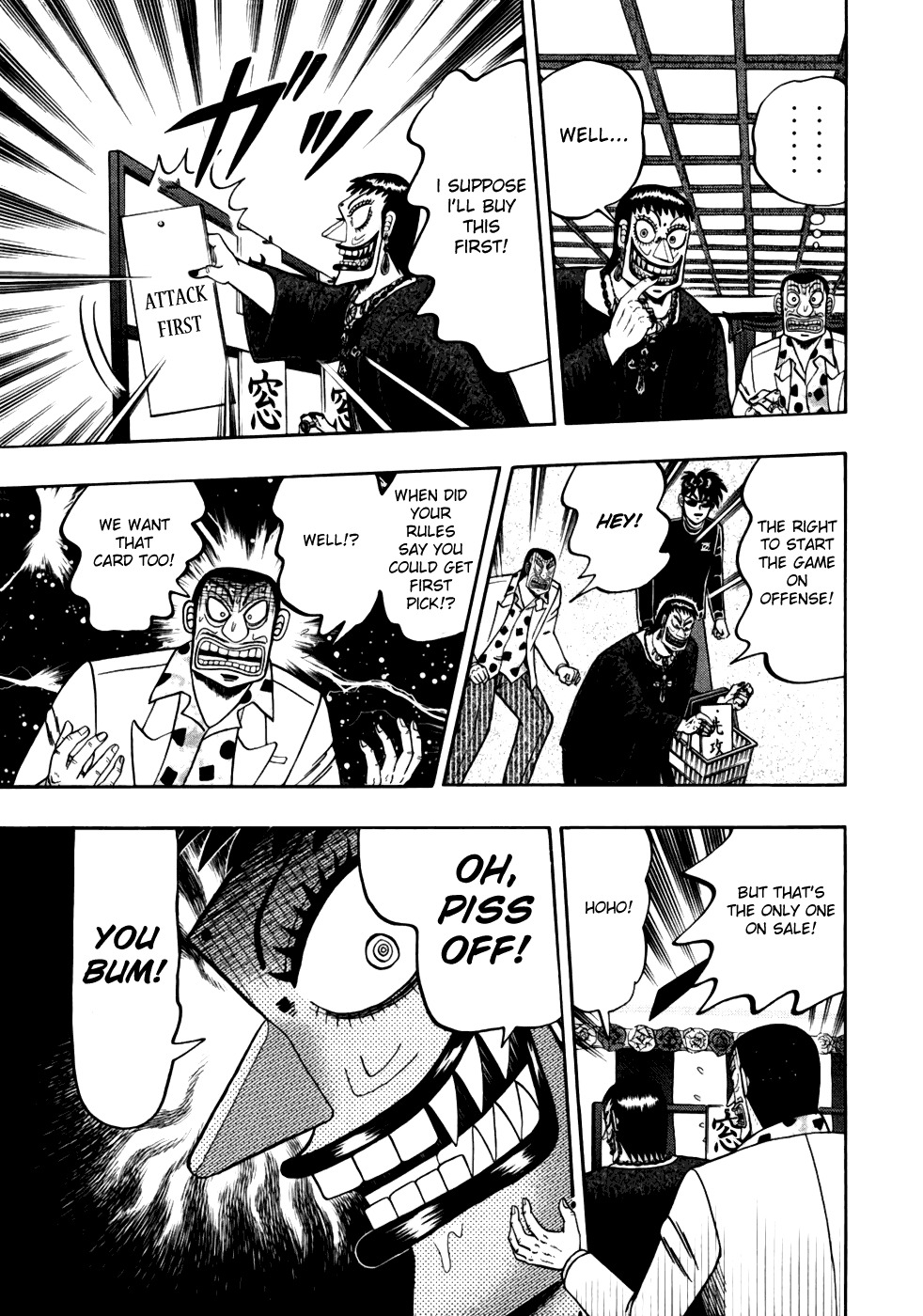 Tobaku Haouden Rei: Gyankihen Chapter 16 page 15 - Chapter 16: Carelessness
