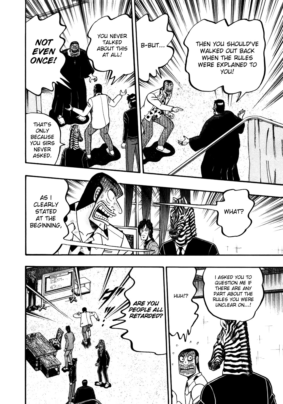 Tobaku Haouden Rei: Gyankihen Chapter 16 page 7 - Chapter 16: Carelessness