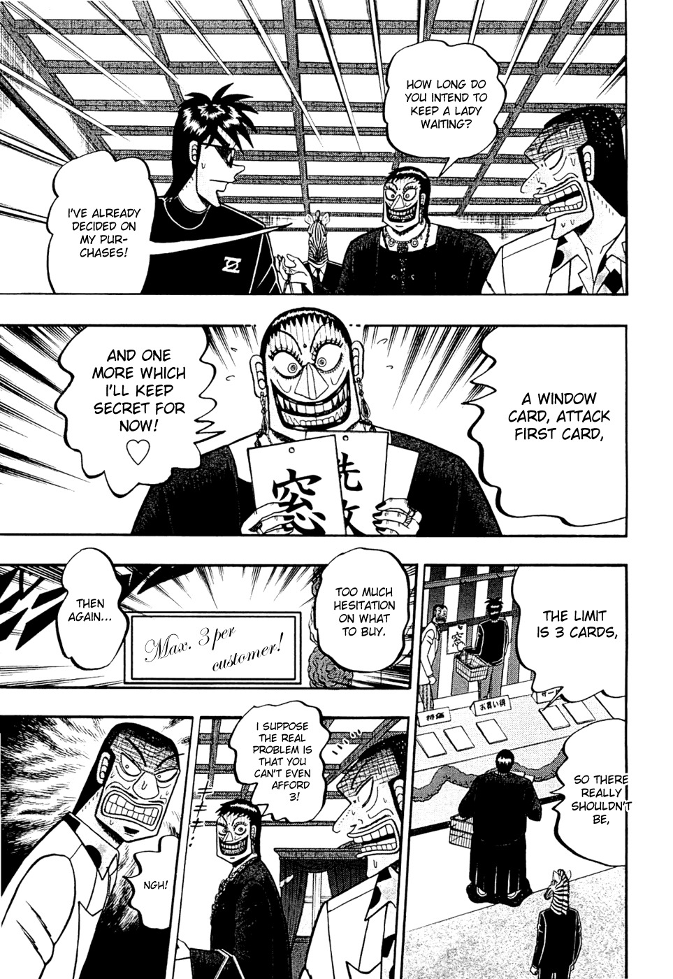 Tobaku Haouden Rei: Gyankihen Chapter 17 page 8 - Chapter 17: Right