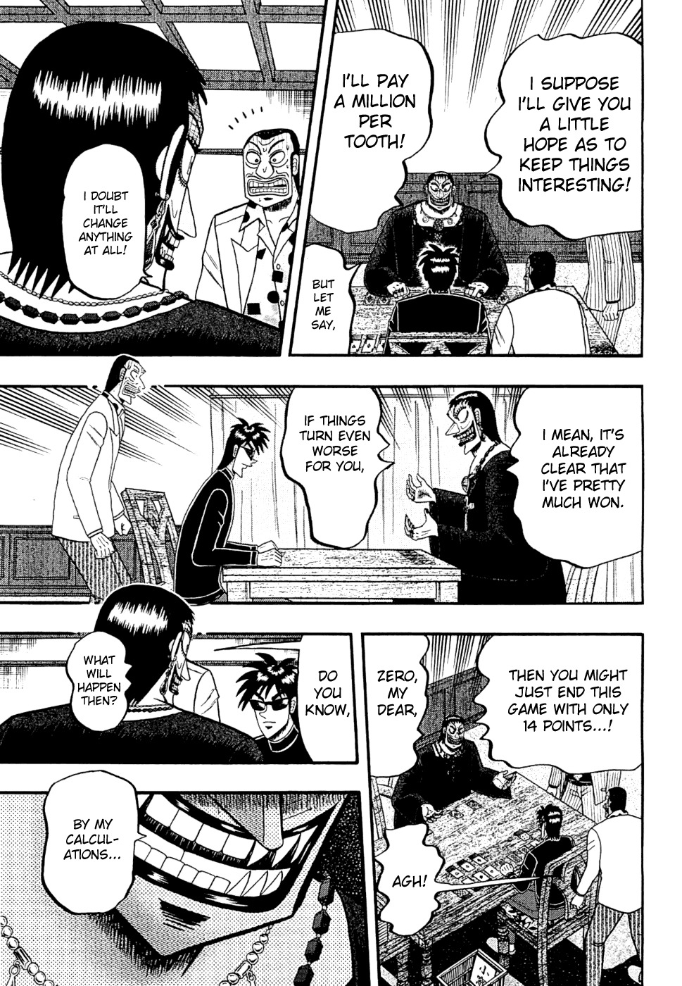 Tobaku Haouden Rei: Gyankihen Chapter 18 page 14 - Chapter 18: Offense And Defense
