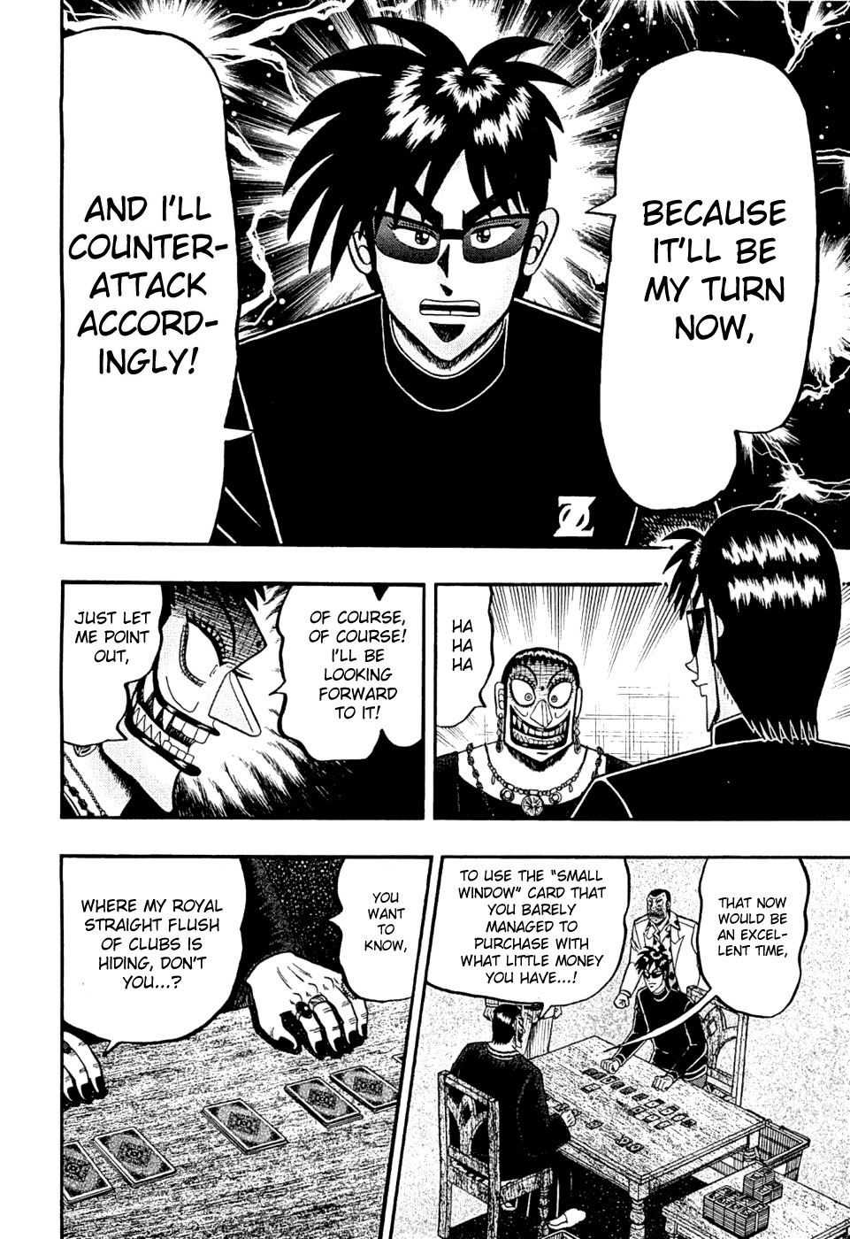Tobaku Haouden Rei: Gyankihen Chapter 18 page 17 - Chapter 18: Offense And Defense