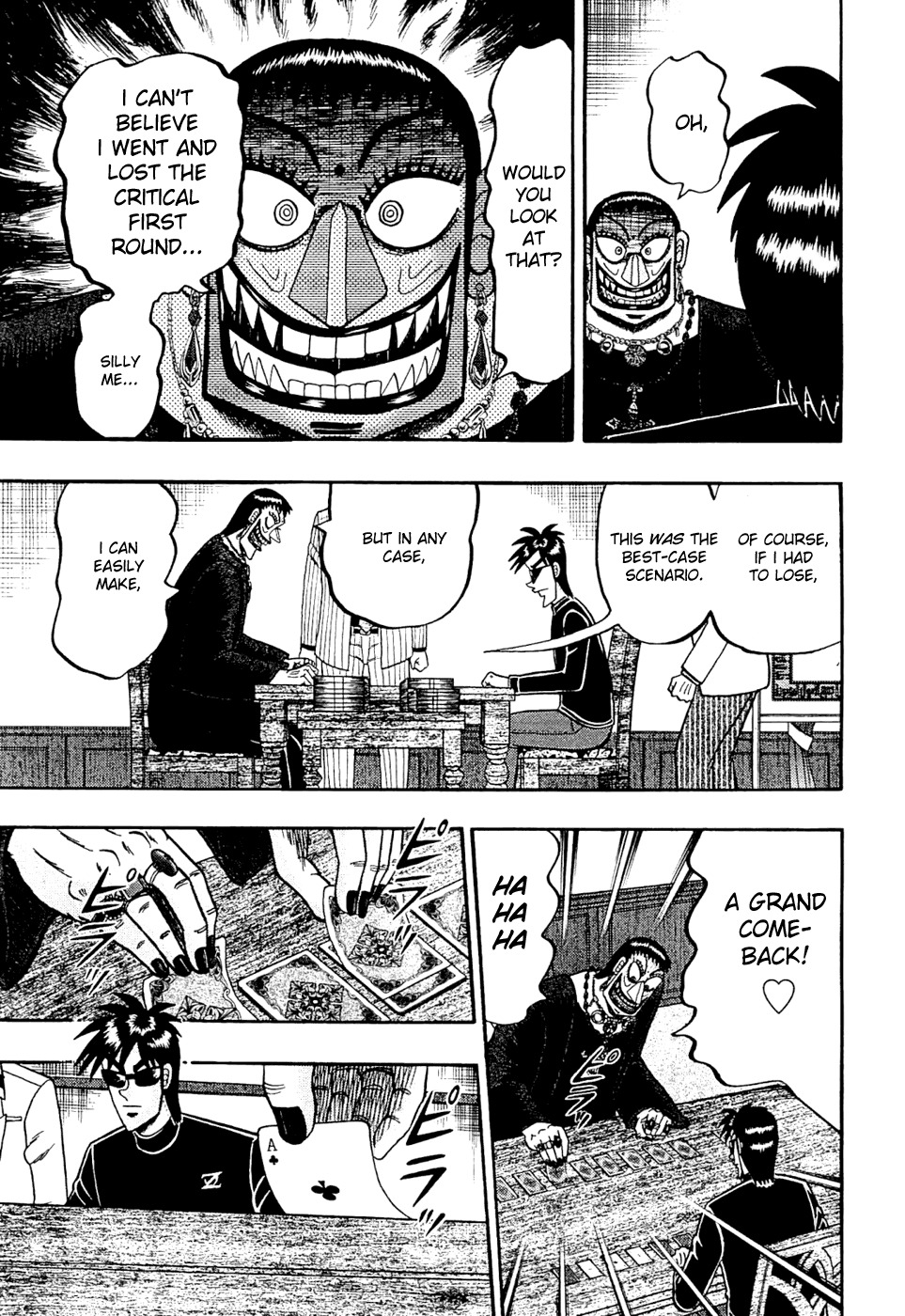 Tobaku Haouden Rei: Gyankihen Chapter 18 page 5 - Chapter 18: Offense And Defense