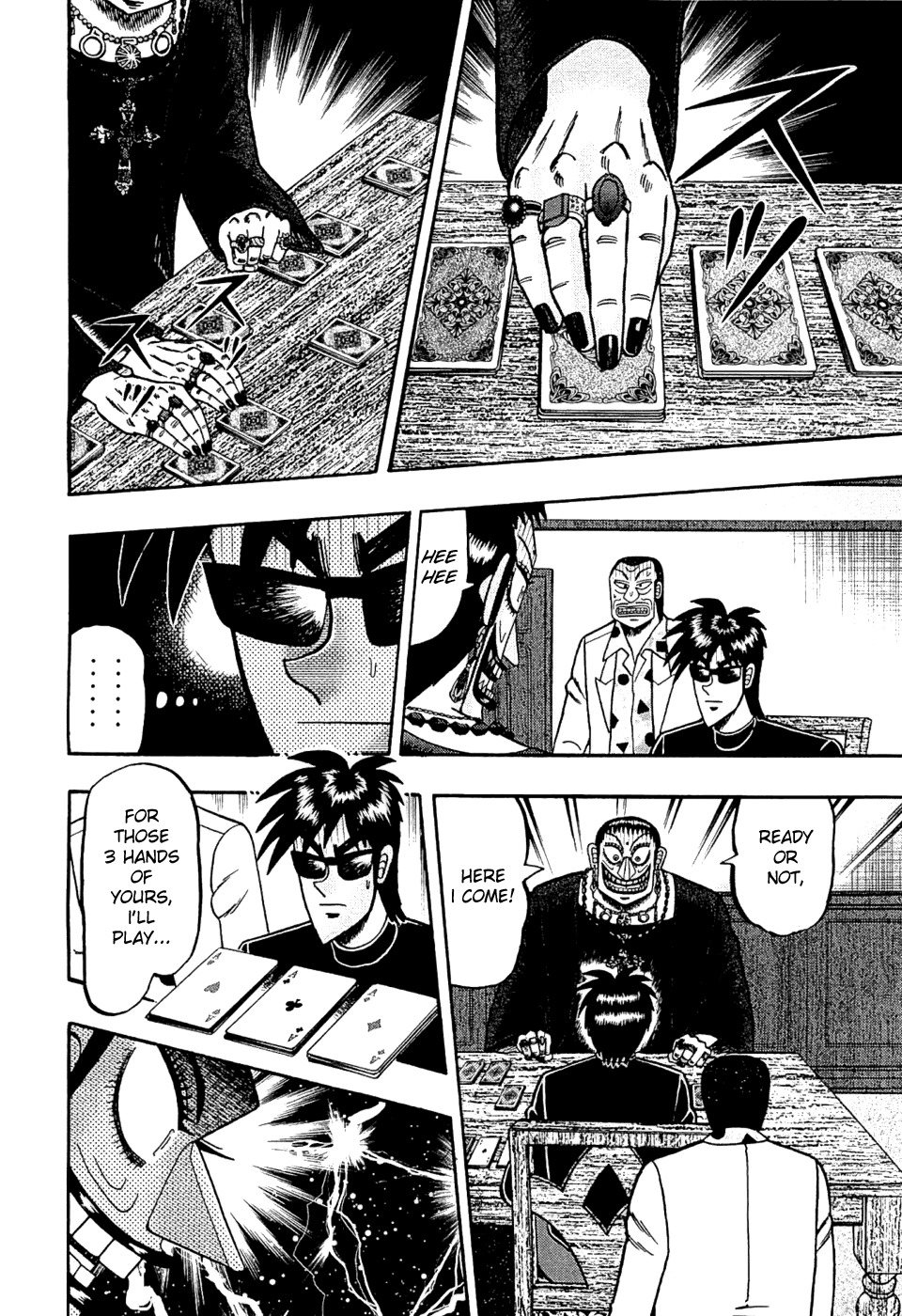 Tobaku Haouden Rei: Gyankihen Chapter 18 page 6 - Chapter 18: Offense And Defense