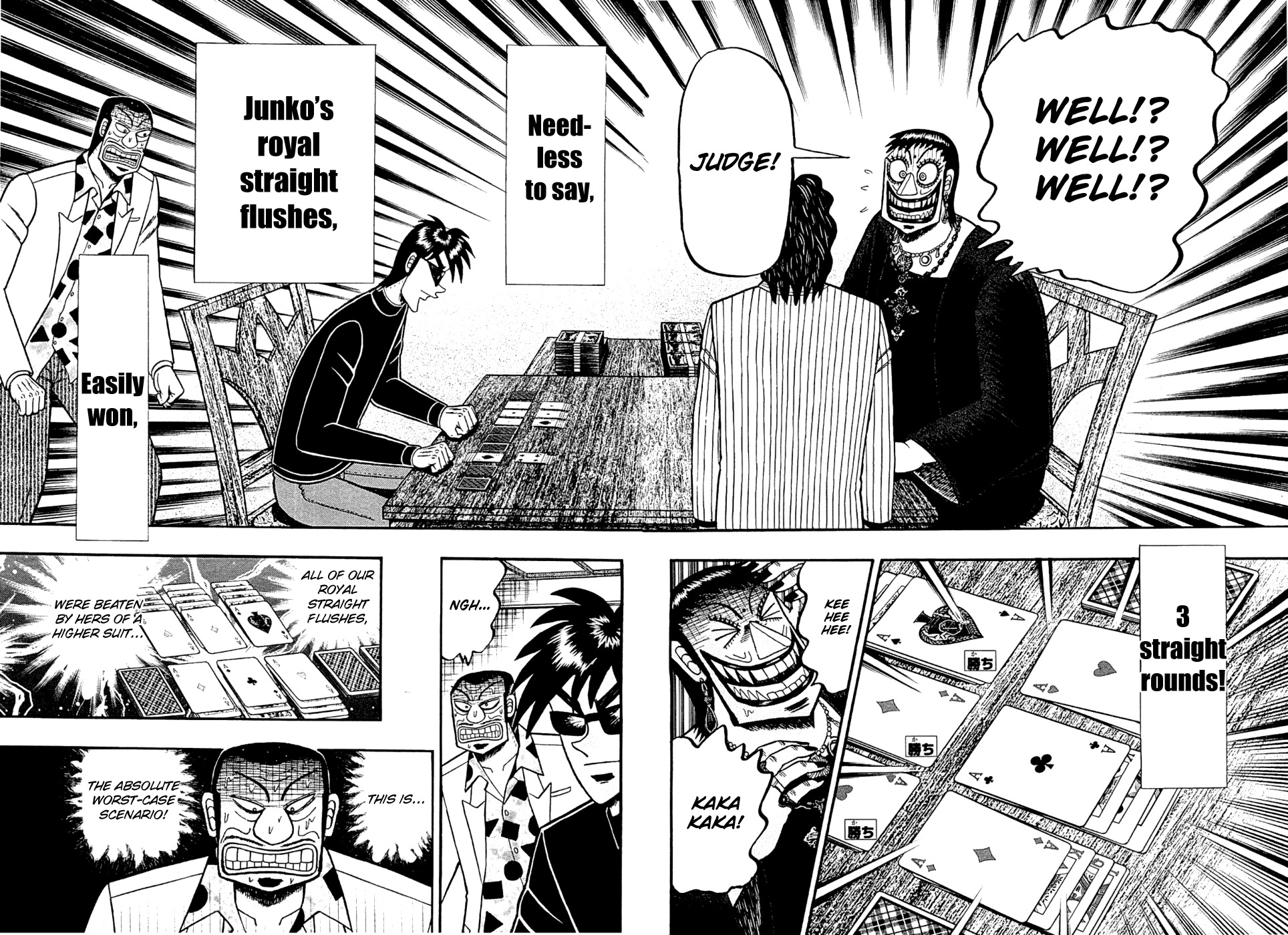 Tobaku Haouden Rei: Gyankihen Chapter 18 page 8 - Chapter 18: Offense And Defense