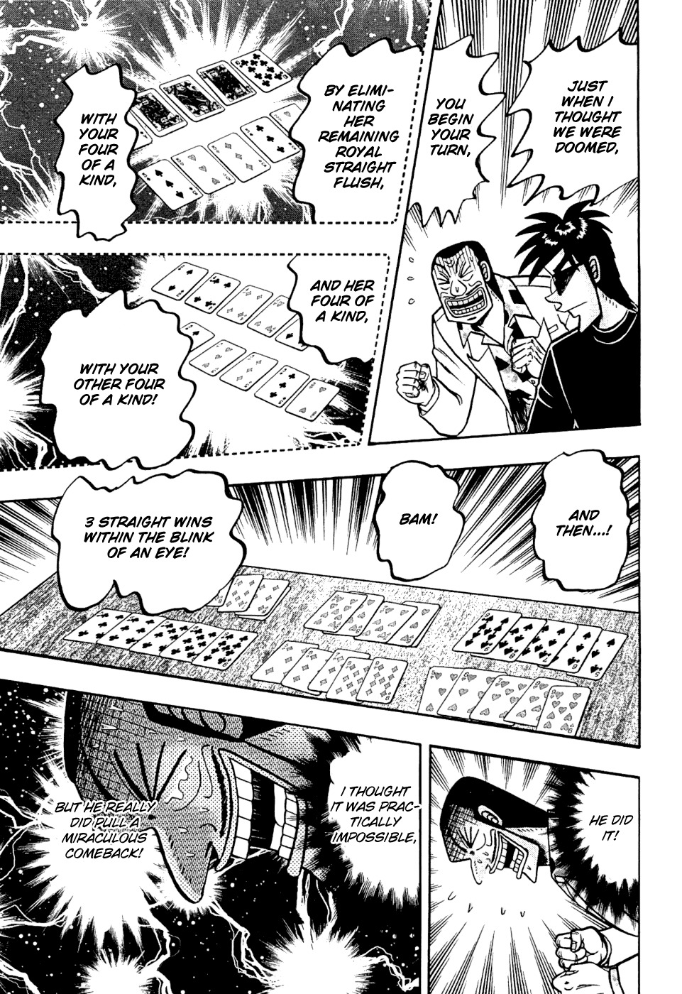 Tobaku Haouden Rei: Gyankihen Chapter 20 page 13 - Chapter 20: A Miracle!