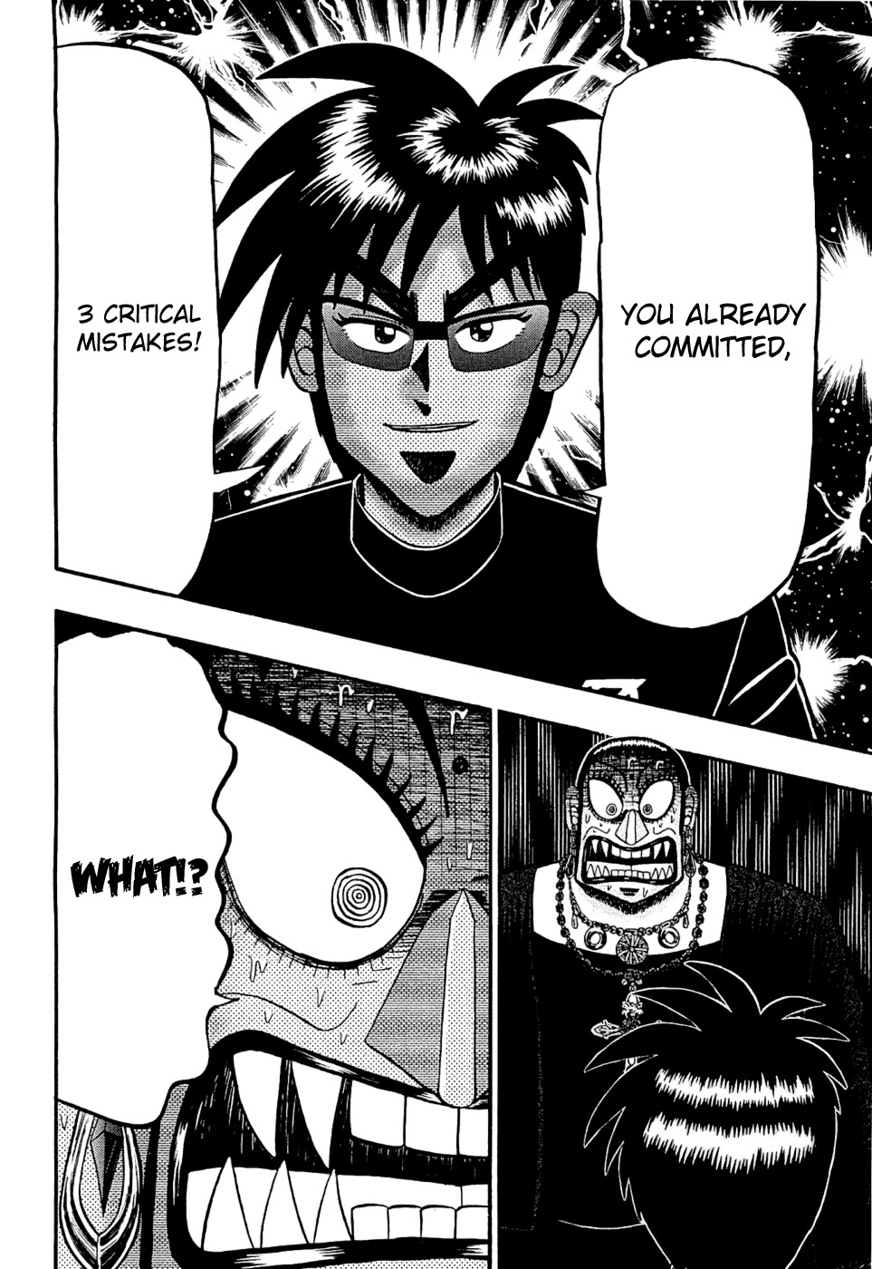 Tobaku Haouden Rei: Gyankihen Chapter 23 page 12 - Chapter 23: Blunder