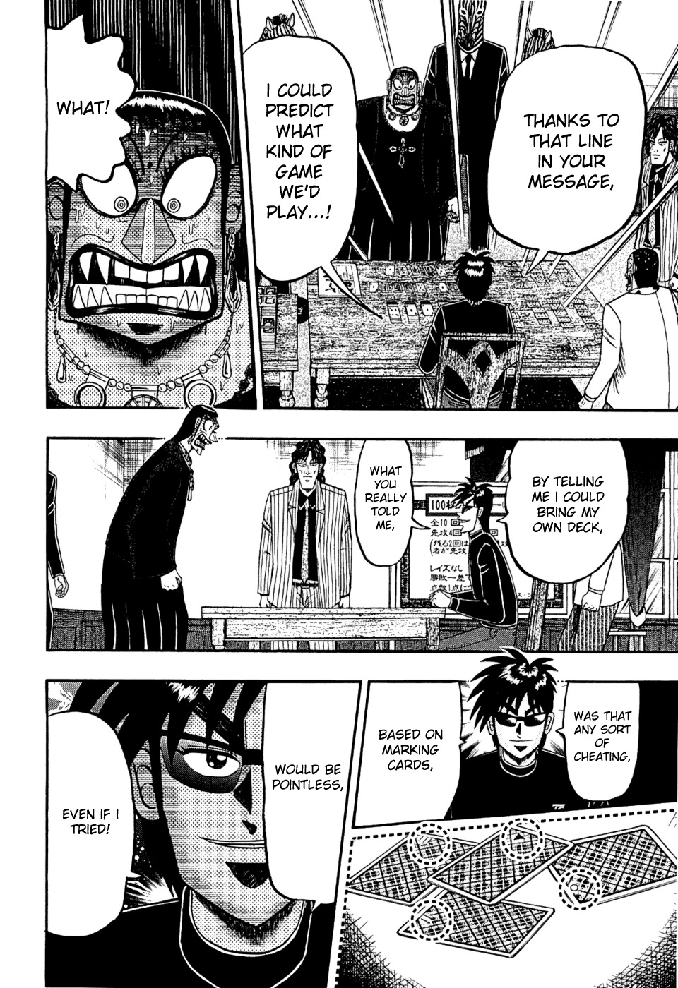 Tobaku Haouden Rei: Gyankihen Chapter 23 page 14 - Chapter 23: Blunder