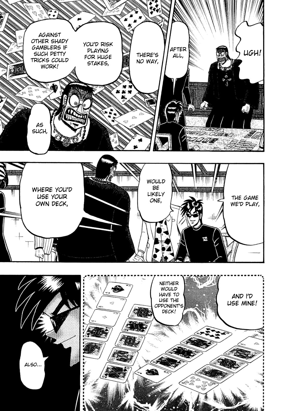 Tobaku Haouden Rei: Gyankihen Chapter 23 page 15 - Chapter 23: Blunder