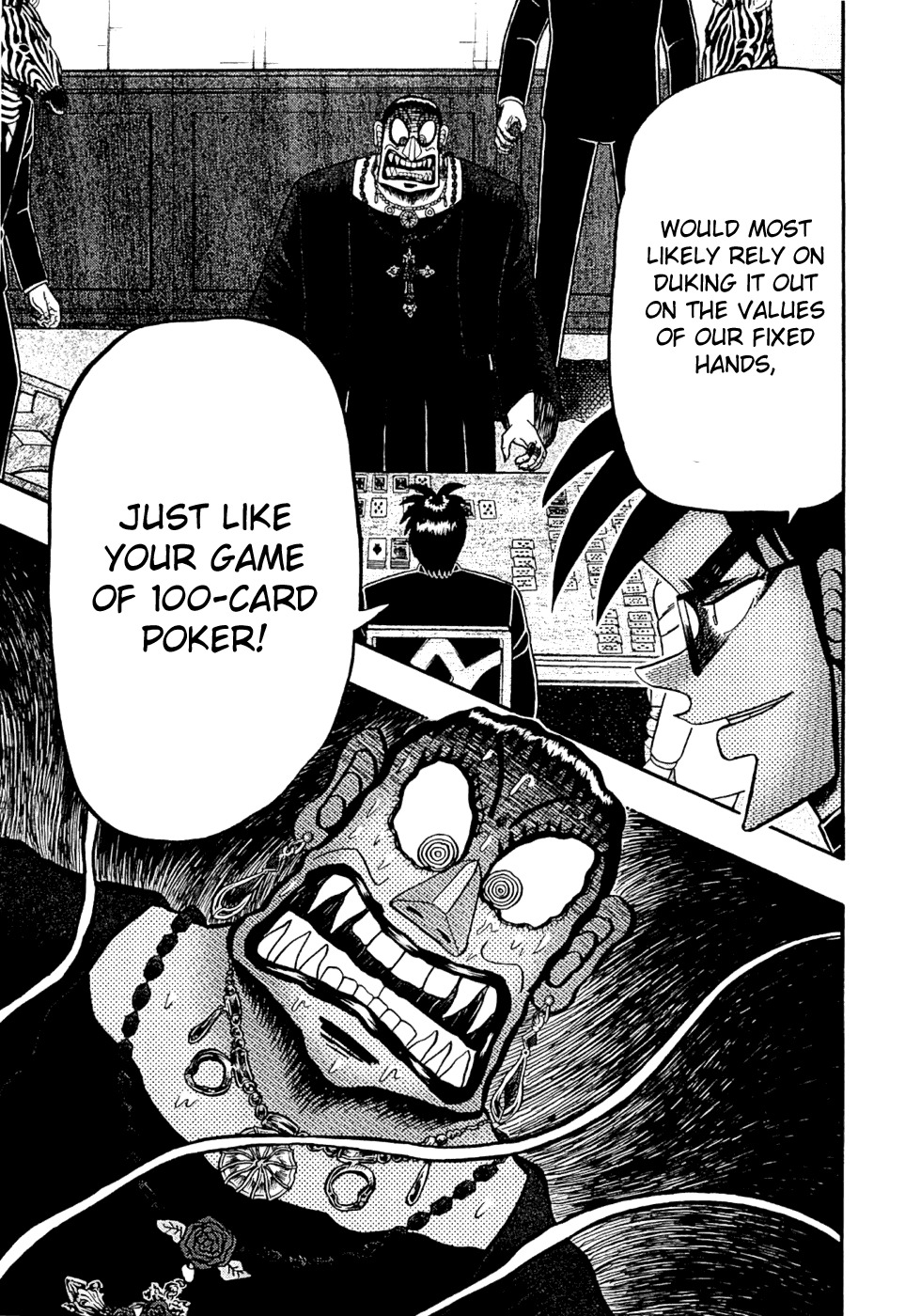 Tobaku Haouden Rei: Gyankihen Chapter 23 page 17 - Chapter 23: Blunder