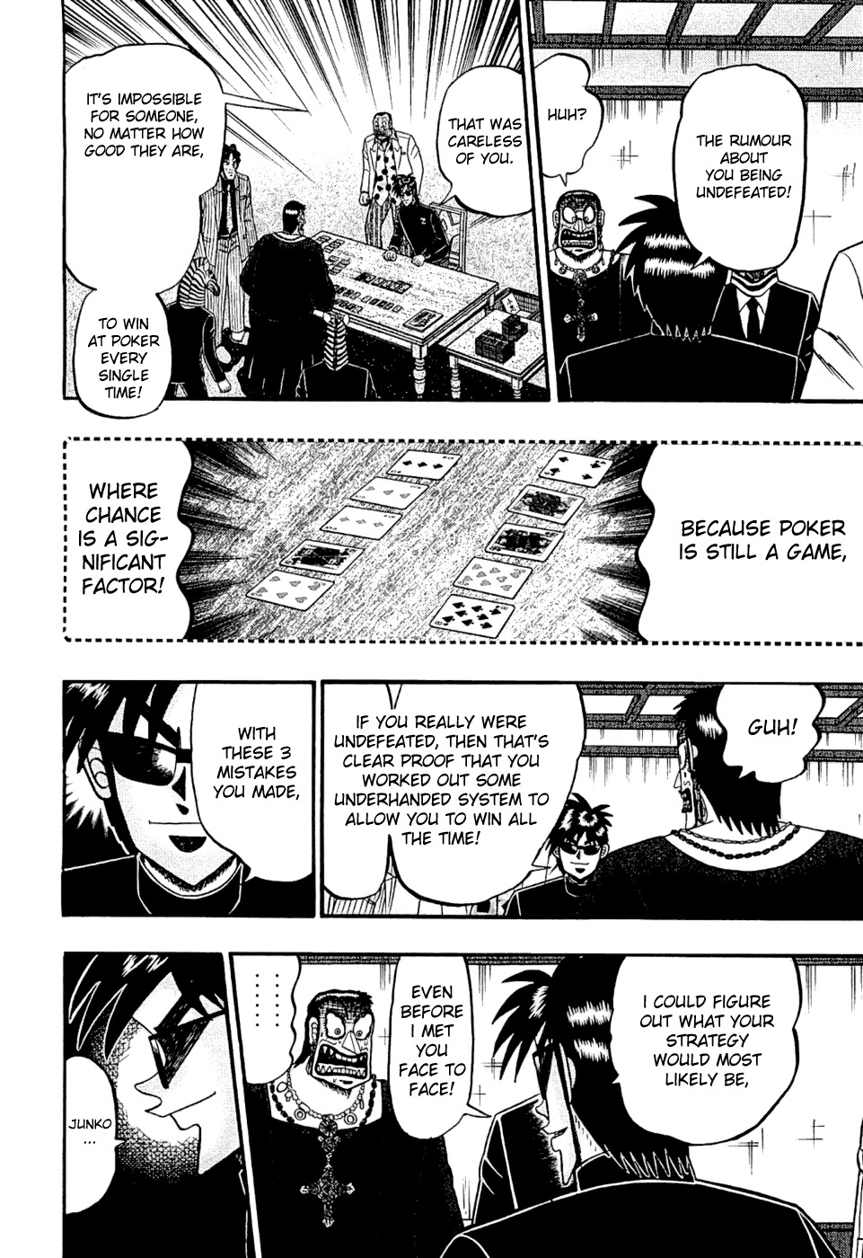 Tobaku Haouden Rei: Gyankihen Chapter 23 page 20 - Chapter 23: Blunder