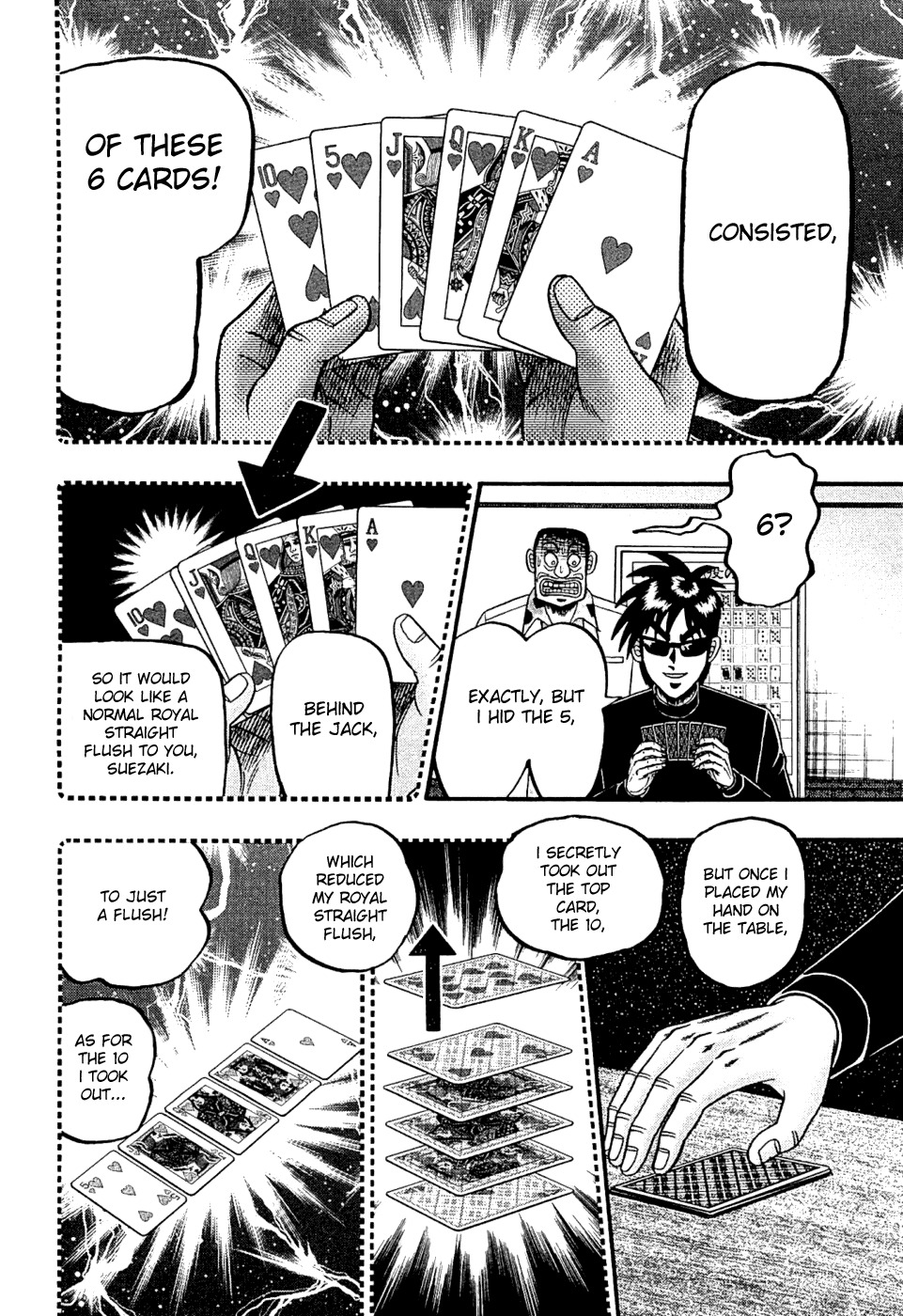 Tobaku Haouden Rei: Gyankihen Chapter 23 page 4 - Chapter 23: Blunder