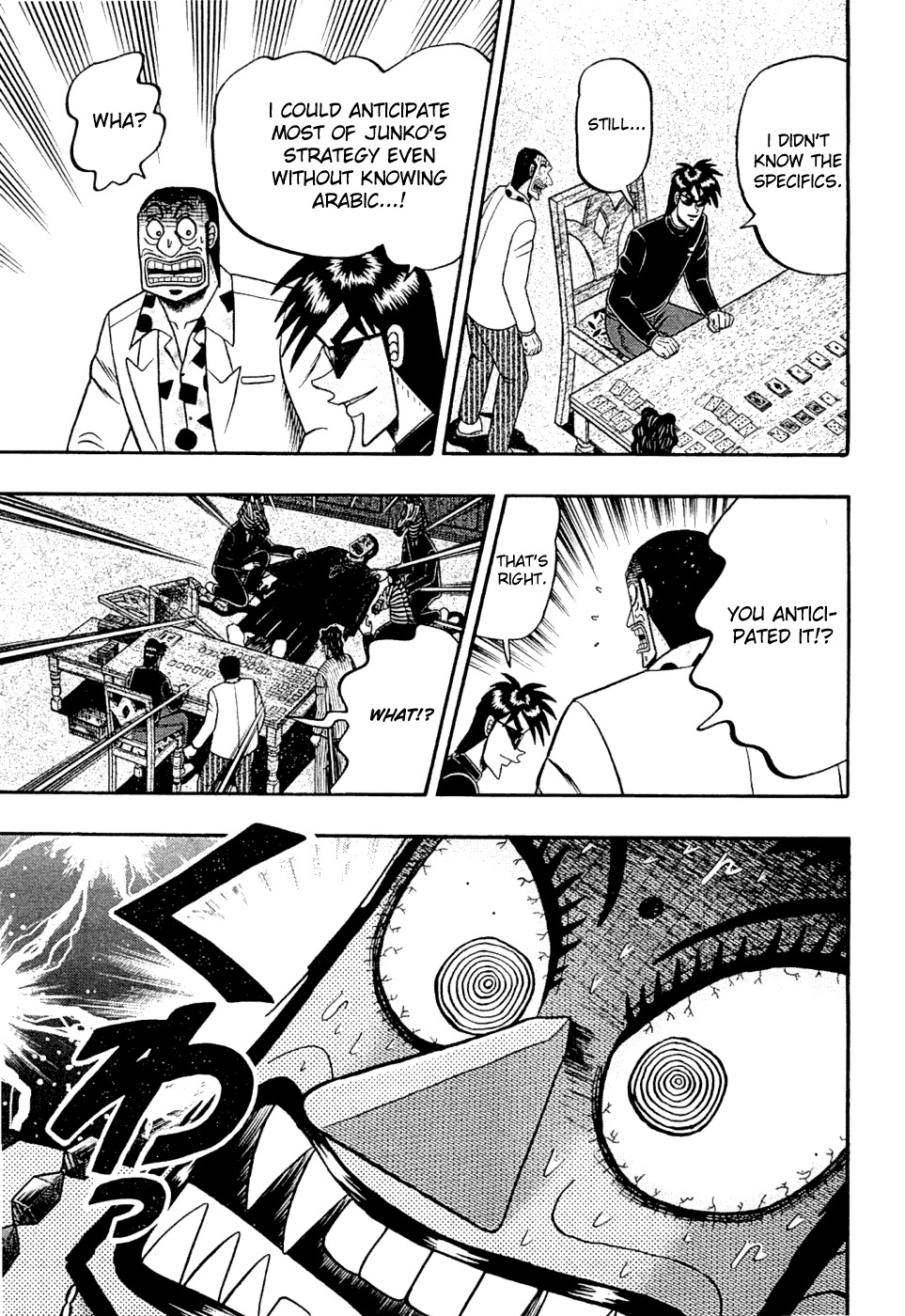 Tobaku Haouden Rei: Gyankihen Chapter 23 page 9 - Chapter 23: Blunder