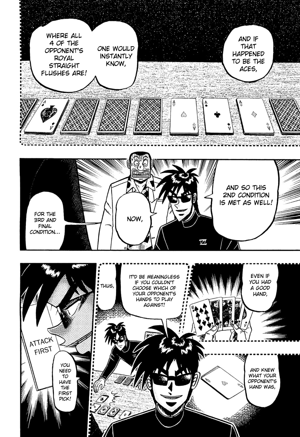 Tobaku Haouden Rei: Gyankihen Chapter 24 page 13 - Chapter 24: Guess