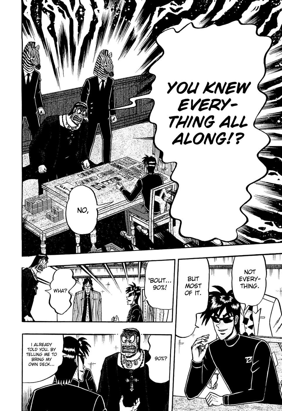 Tobaku Haouden Rei: Gyankihen Chapter 24 page 3 - Chapter 24: Guess