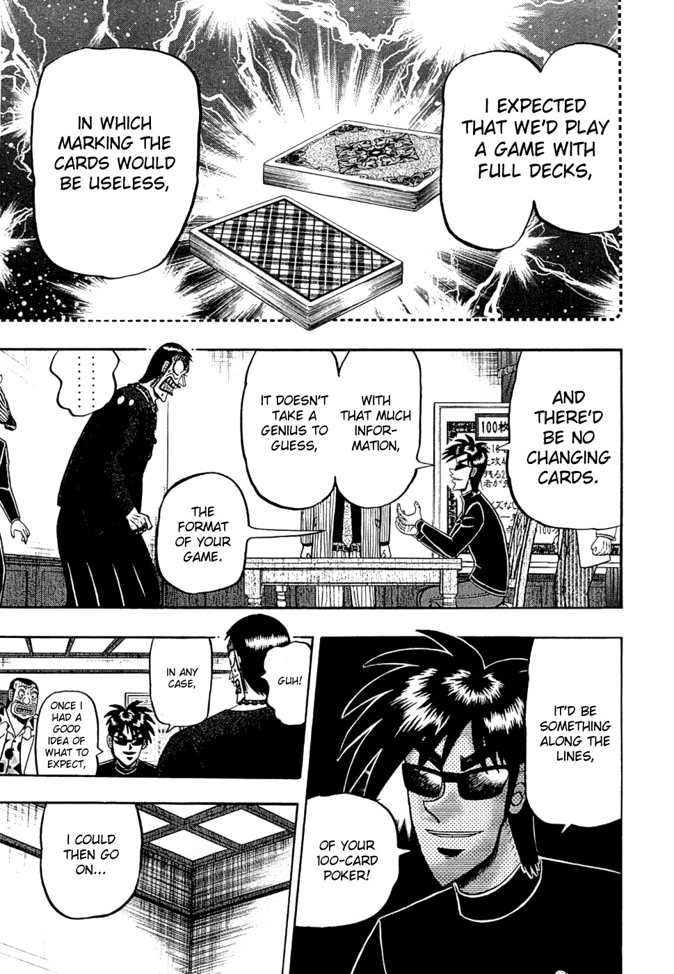 Tobaku Haouden Rei: Gyankihen Chapter 24 page 4 - Chapter 24: Guess