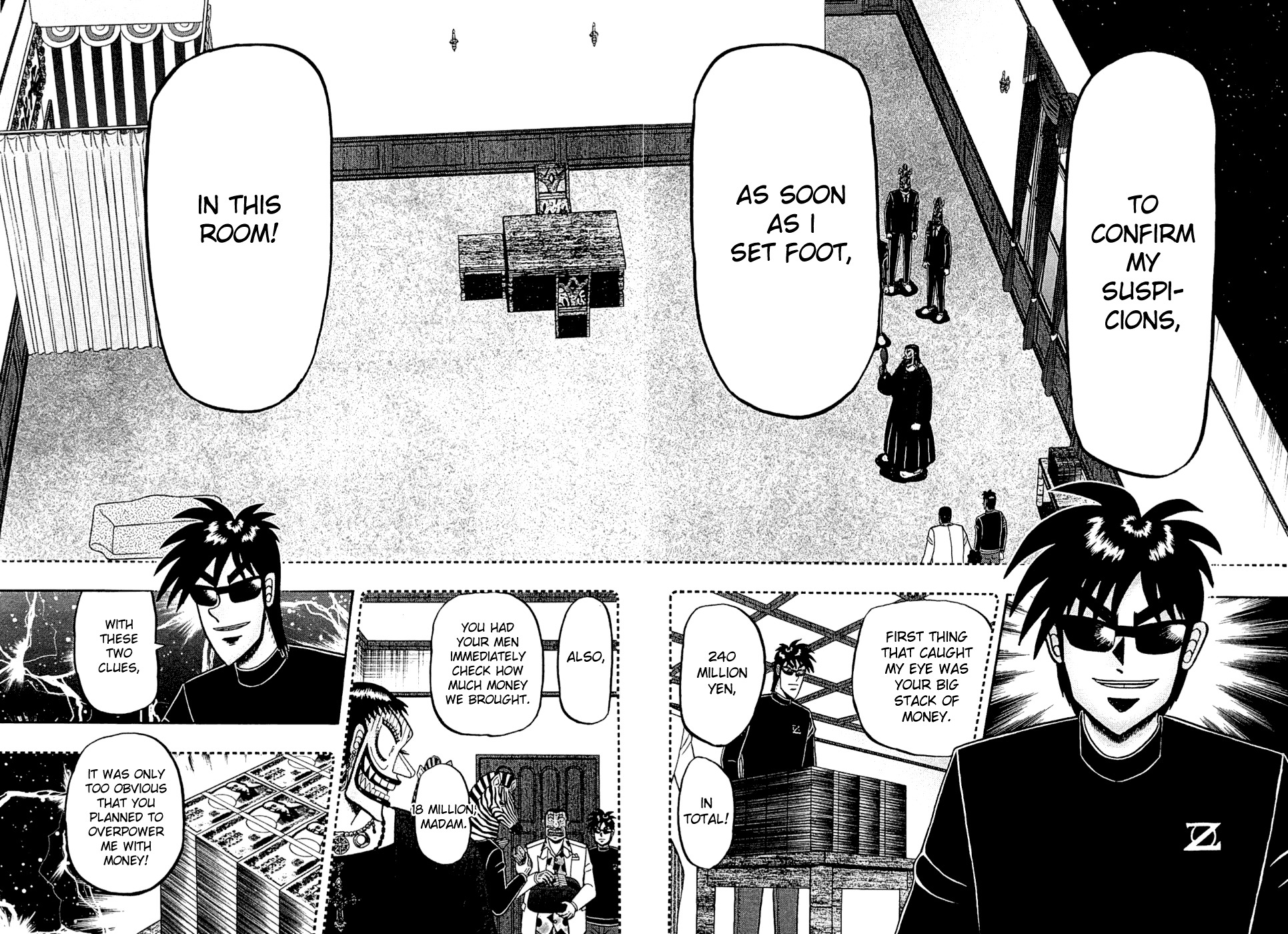 Tobaku Haouden Rei: Gyankihen Chapter 24 page 5 - Chapter 24: Guess