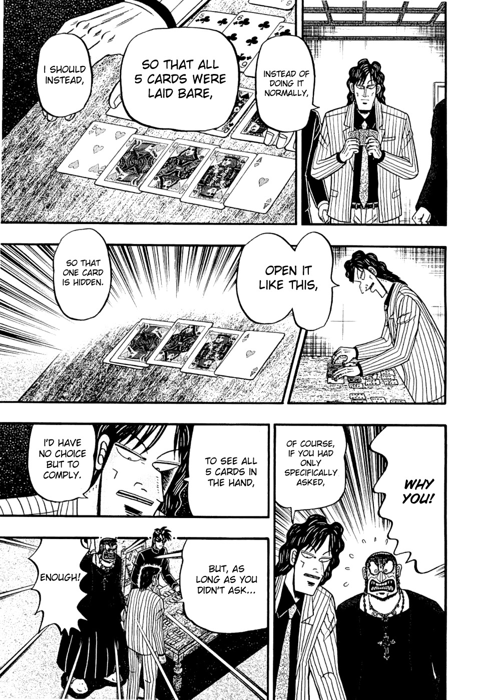 Tobaku Haouden Rei: Gyankihen Chapter 25 page 11 - Chapter 25: Suspicion