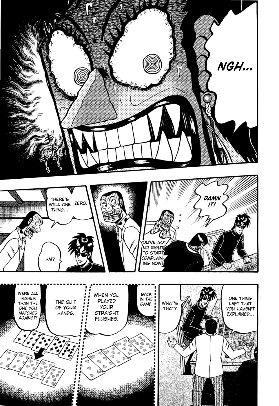 Tobaku Haouden Rei: Gyankihen Chapter 25 page 13 - Chapter 25: Suspicion