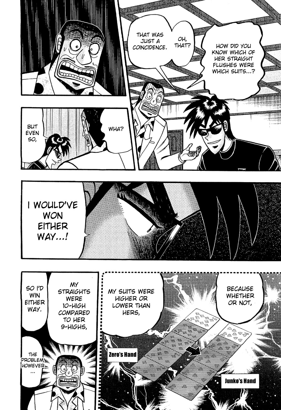 Tobaku Haouden Rei: Gyankihen Chapter 25 page 14 - Chapter 25: Suspicion