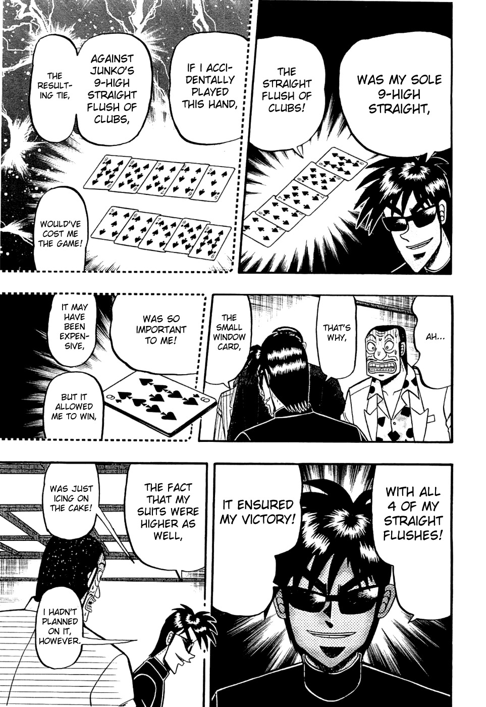 Tobaku Haouden Rei: Gyankihen Chapter 25 page 15 - Chapter 25: Suspicion