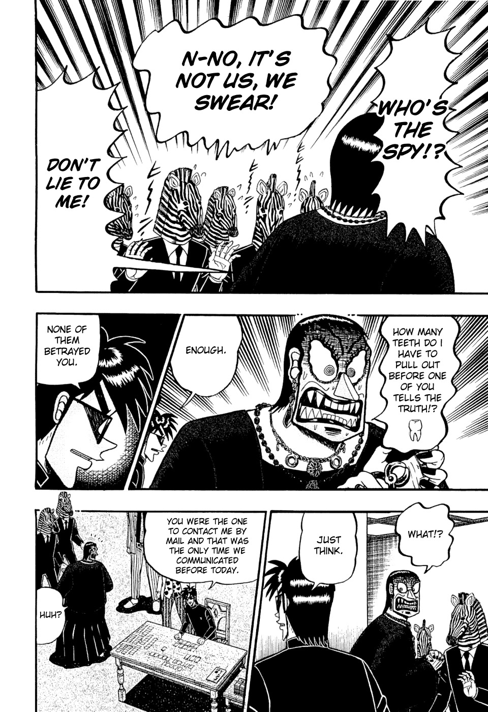 Tobaku Haouden Rei: Gyankihen Chapter 25 page 6 - Chapter 25: Suspicion