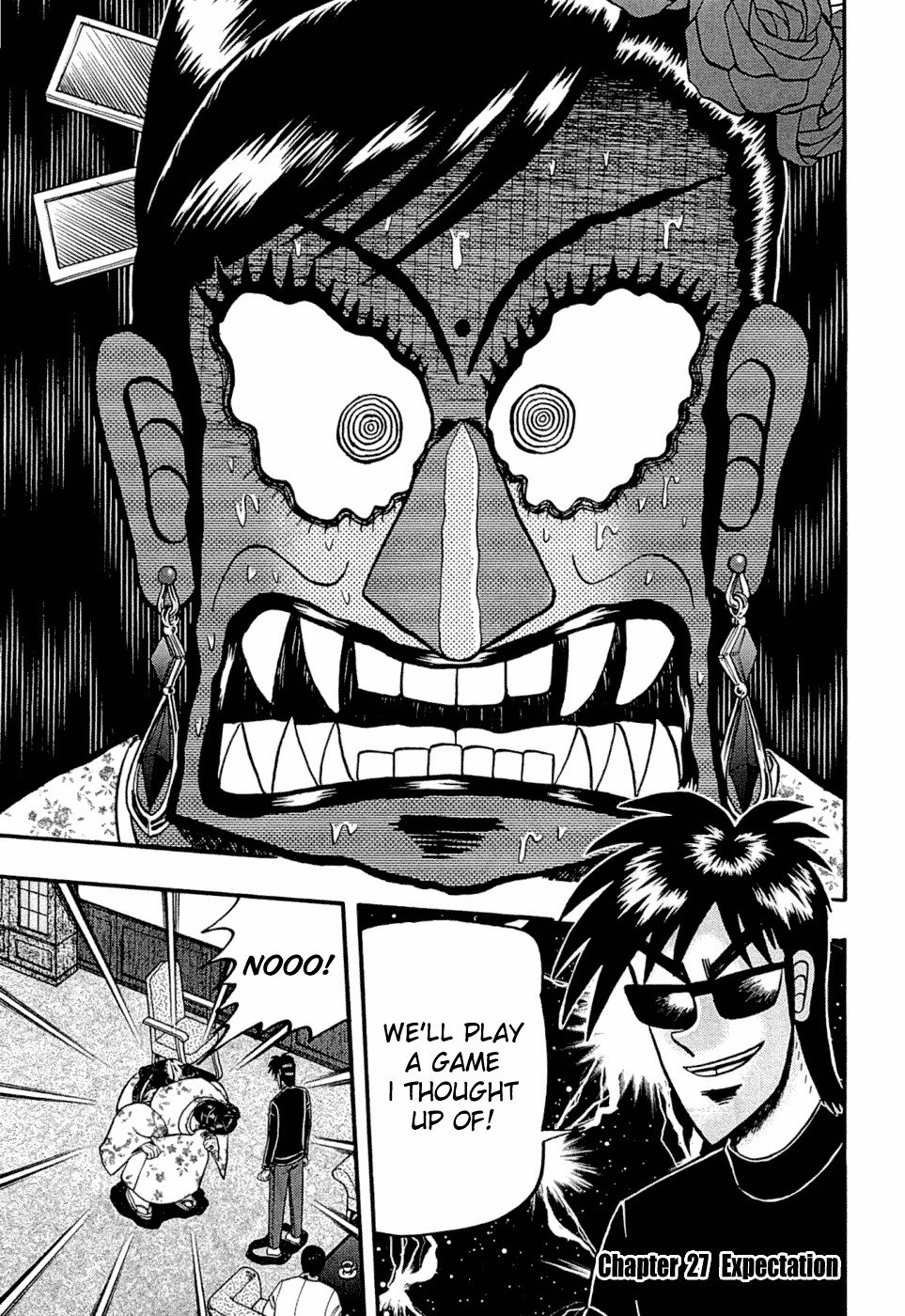 Tobaku Haouden Rei: Gyankihen Chapter 27 page 1 - Chapter 27: Expectation