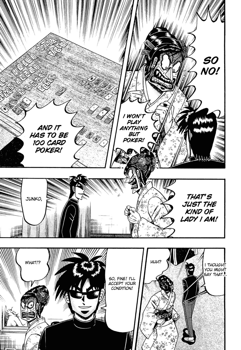 Tobaku Haouden Rei: Gyankihen Chapter 27 page 3 - Chapter 27: Expectation